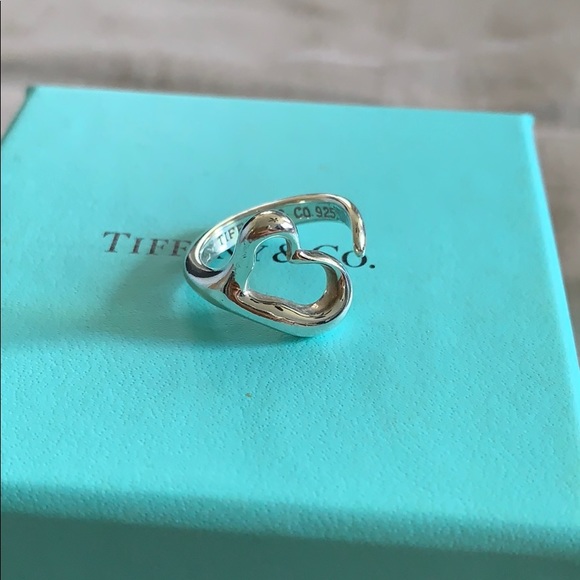 Tiffany & Co. Jewelry - Authentic Tiffany and Co heart ring